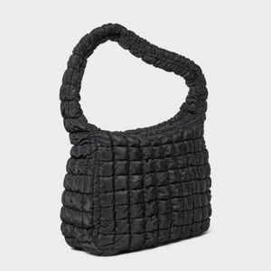 Black Quilted Women's Bag